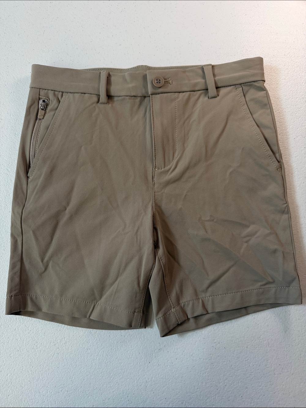 Khaki Boy’s Stretch Performance Shorts